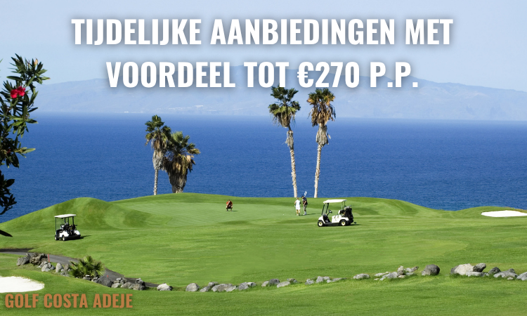 forse kortingen op weekpakketten golf